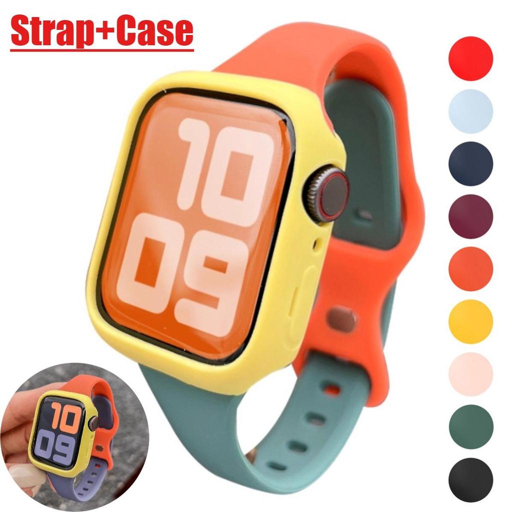 Soft Slim สายซิลิโคน สําหรับ Apple Watch Ultra3 49/46 มม. S11/S10/Ultra2/9/8/7/SE/6/5 45/44/42/40/38 มม.