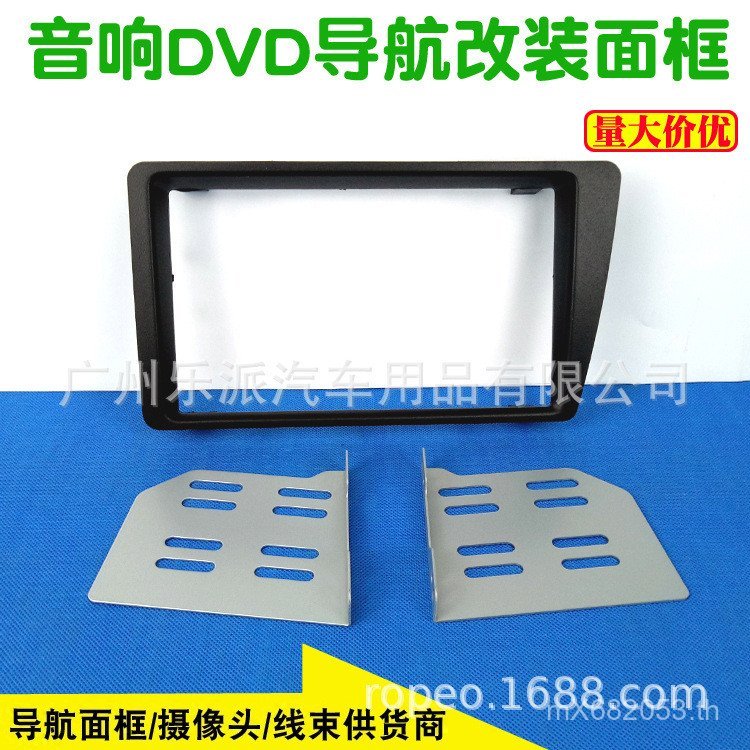 ภาพและเสียงการปรับเปลี่ยนกรอบ 2DIN เหมาะสําหรับแผง LHD การปรับเปลี่ยนรถ Civic Audio Honda Civic Dual