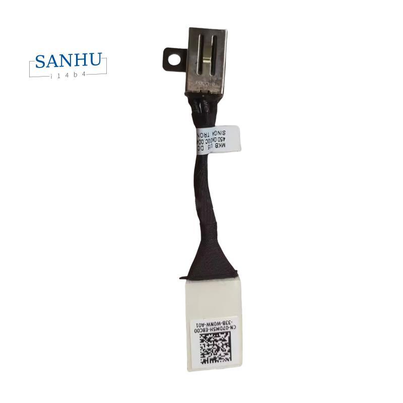 3410 แล็ปท็อปชาร์จ Flex Cable 07DM5H DC Power Jack Cable อะไหล่อุปกรณ์เสริม 1 ชิ้น