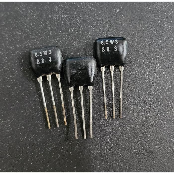 IF Filter Crystal Ceramic 6.5W3 6.5 Mhz 3 ขา ราคาต่อ 3 ชิ้น ...ELECTRON ELECTRON