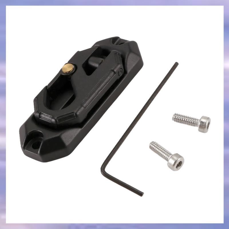 Winch Control Mount แผ่นโลหะ Winch Hook Recovery เครื่องมือเหมาะสําหรับ RC Crawler รถ Axail SCX10 TR