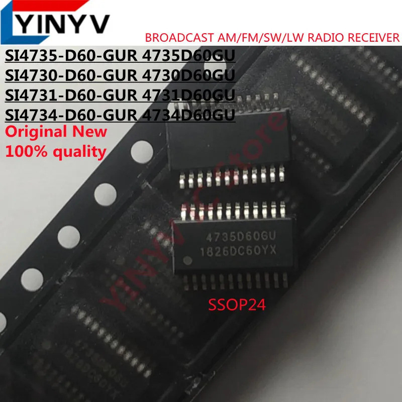 1PCS SI4735-D60-GUR 4735D60GU SI4730-D60-GUR 4730D60GU SI4731-D60-GUR 4731D60GU SI4734-D60-GUR 4734D