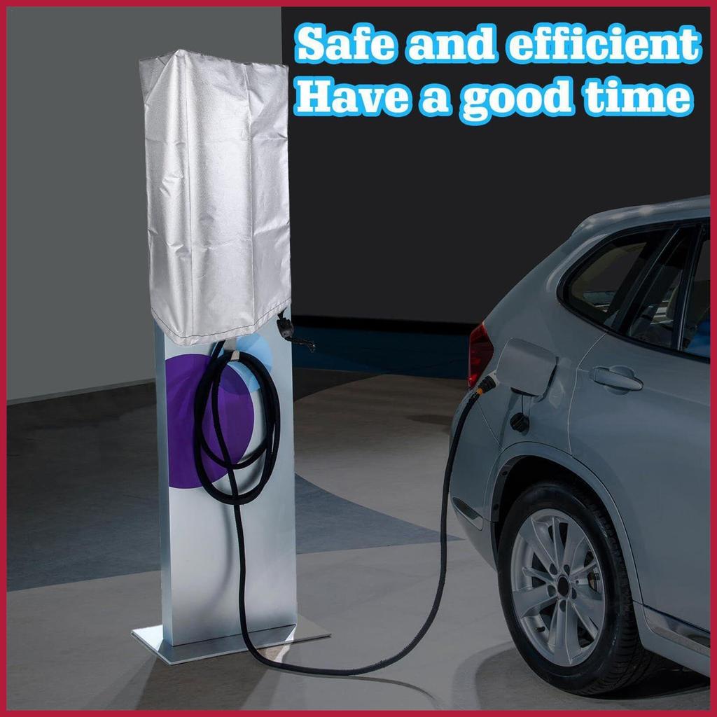 EV Charger Station Rain Cover กันน้ํา EV Charger Station Rain Cover Sun Blocking ผ้าป้องกันสําหรับ b