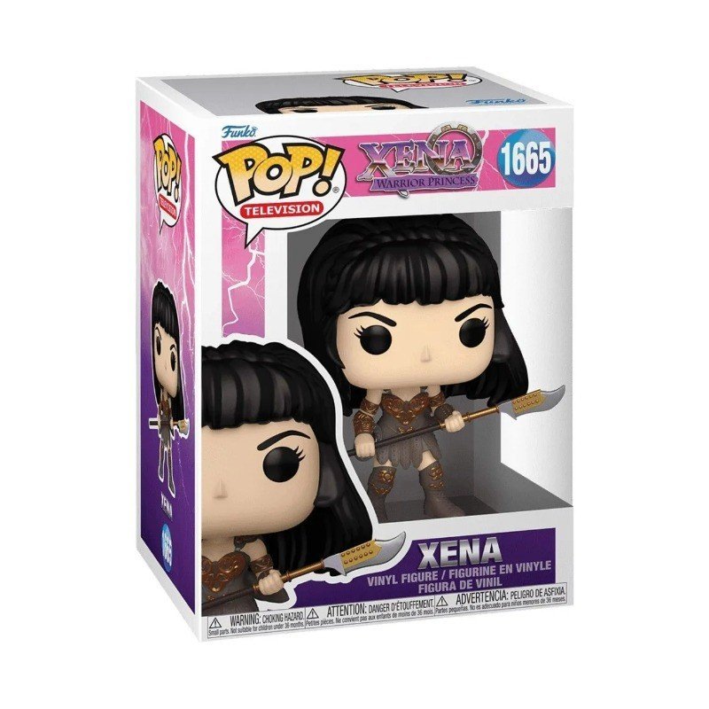 คลังสินค้าพร้อม Funko POP American Drama Warrior Princess Sina Xena Sina Spear ตุ๊กตาอุปกรณ์ต่อพ่วง 