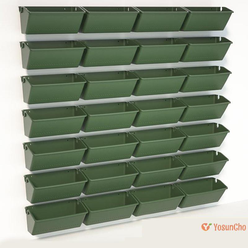 YosunChoker] Garden Wall Flower Pot Container Wall Vertical Green ใหม่