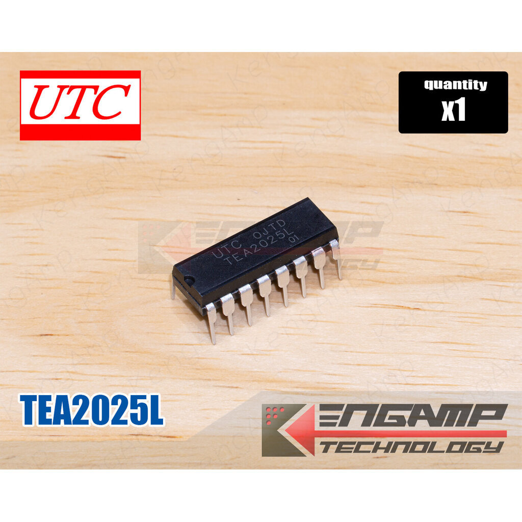 (1ตัว) [IC] TEA2025L UTC STEREO AUDIO AMPLIFIER