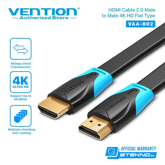 โปรโกดังดิจิตอล | สาย HDMI Vention B02 3m ความเร็วสูง Ver2.0 4K FHD 1080p 3D HDR - B02