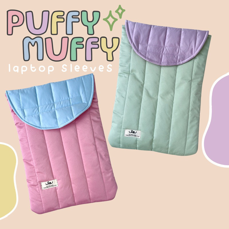 SB2 Laptop Sleeves/Laptop Bag - Puffy Muffy | ลา.ไอเดีย