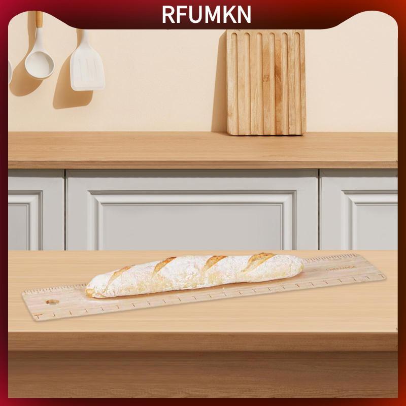 [rfumkn] ถาดเสิร์ฟขนมปัง Baguette Flipping Board พร้อมเครื่องครัวขนาดแบบพกพาสะดวกต่อการใช้งานแผ่นพลิ