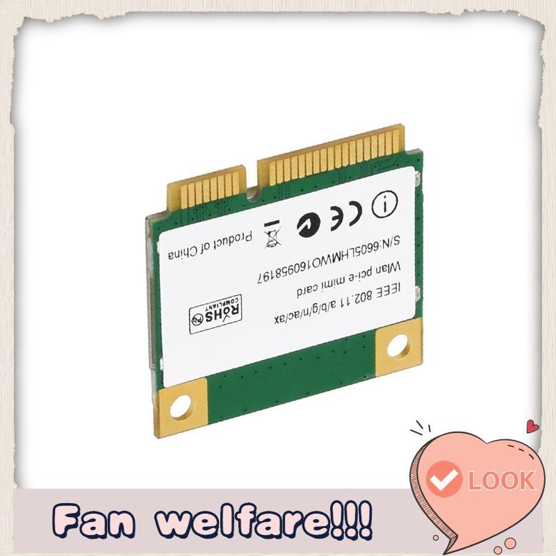 สําหรับ AX210HMW Mini PCI-E การ์ดเครือข่าย 6E อะแดปเตอร์ Wi-Fi ไร้สาย 5.3 สําหรับแล็ปท็อปเดสก์ท็อปสํ
