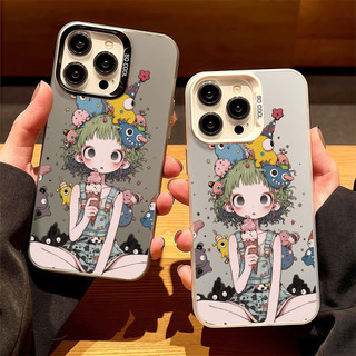 จัดส่งในพื้นที่ เคสโทรศัพท์มือถือTPU มีน้ำค้างแข็ง For IPhone16 15 14 13 12 11 6 7 8 plus Pro Promax X XR XSMAX  TYZB126