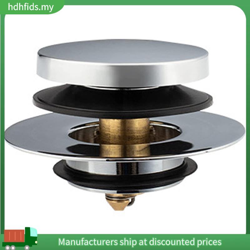 Universal Tip Toe Bath Drain Stopper และฝาครอบอ่างอาบน้ําท่อระบายน้ําแทนที่ Lift Turn Tip-Toe Trip L