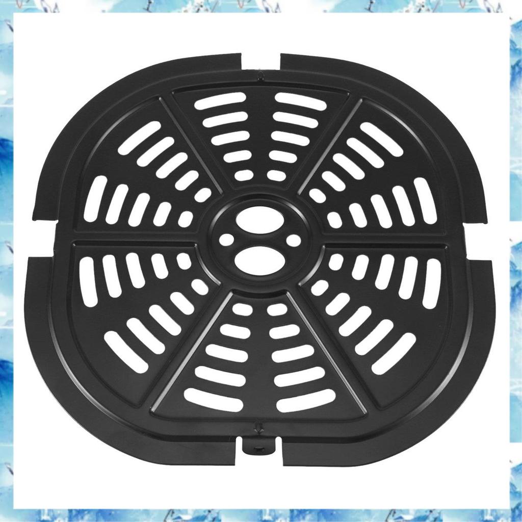 [ ] Square Non-Stick Air Fryer ถาดแผ่นกรอบบาร์บีคิวสําหรับ 5QT Air Fryers 8 in Square Nonstick Air F