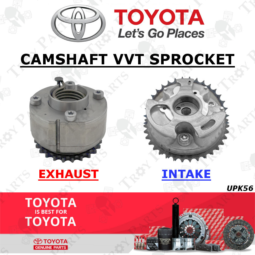 (1 ชิ้น) Toyota VVT Camshaft Timing Chain เฟืองเกียร์สําหรับ Tundra UPK50 UPK51 UPK52 UPK55 UPK56 5.