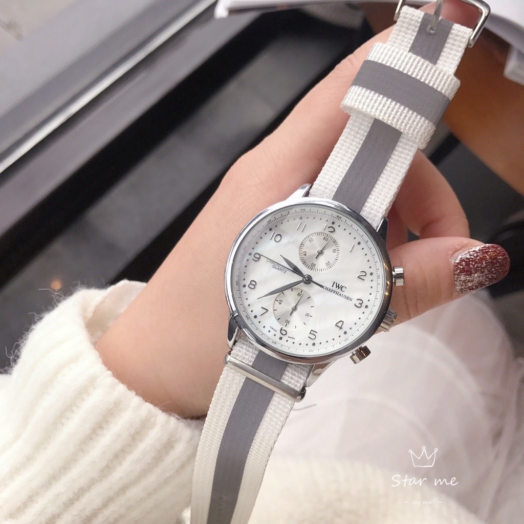 JZG2 IWC มือสองออกแบบเป็นรายบุคคลนําเข้าควอตซ์เคลื่อนไหว 39mm ladies watch2021