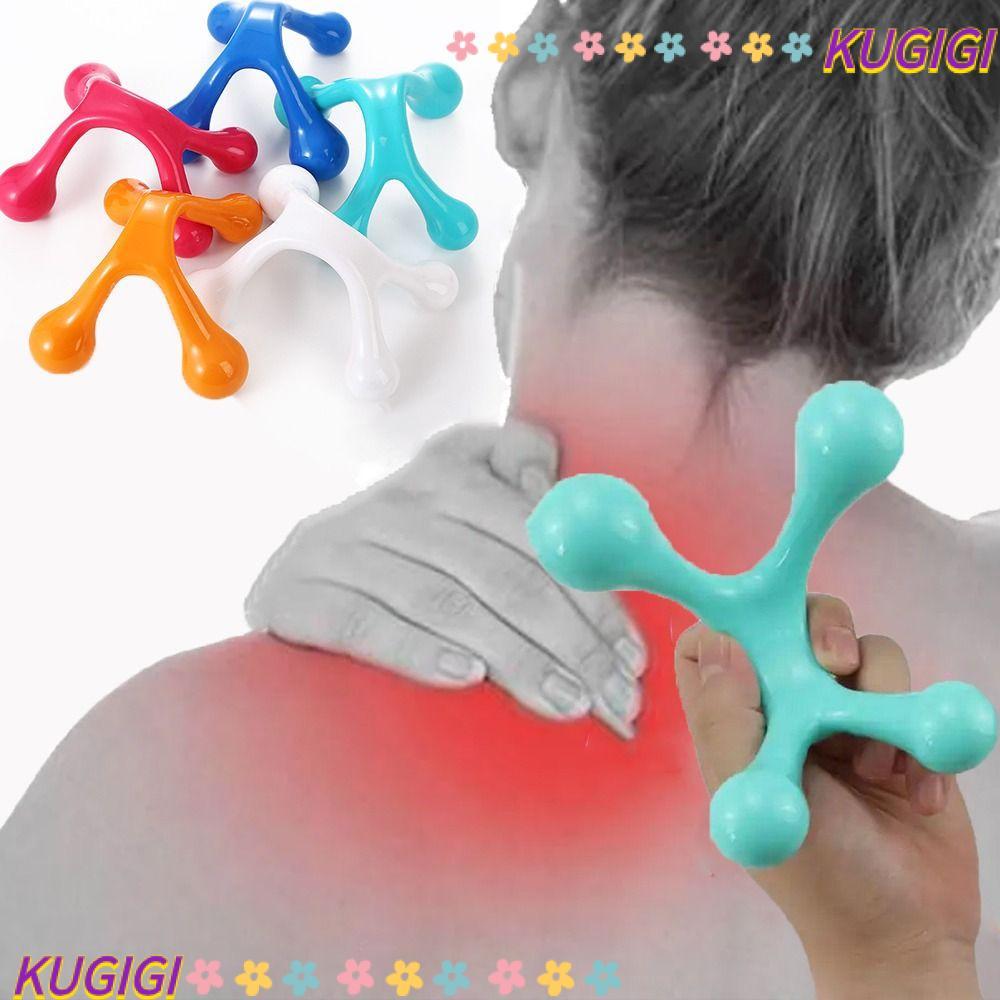 KUGIGI Body Massager, Arch Relaxing Manual Balance สี่ลูก, แบบพกพากําจัด Oedema เครื่องมือนวดมือถือ