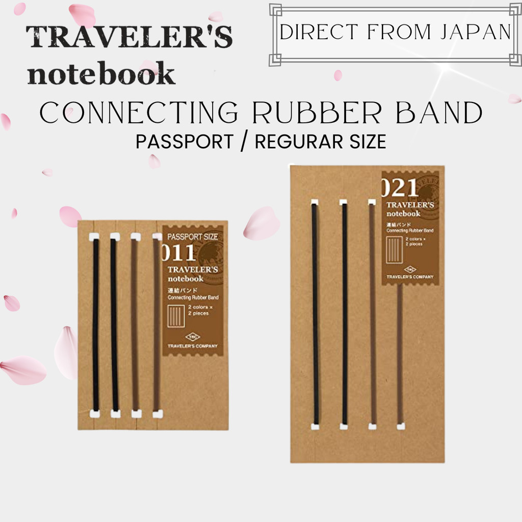 Traveler's company Notebook Refill Connecting rubber band Regular / Passport Size Traveler's Factory