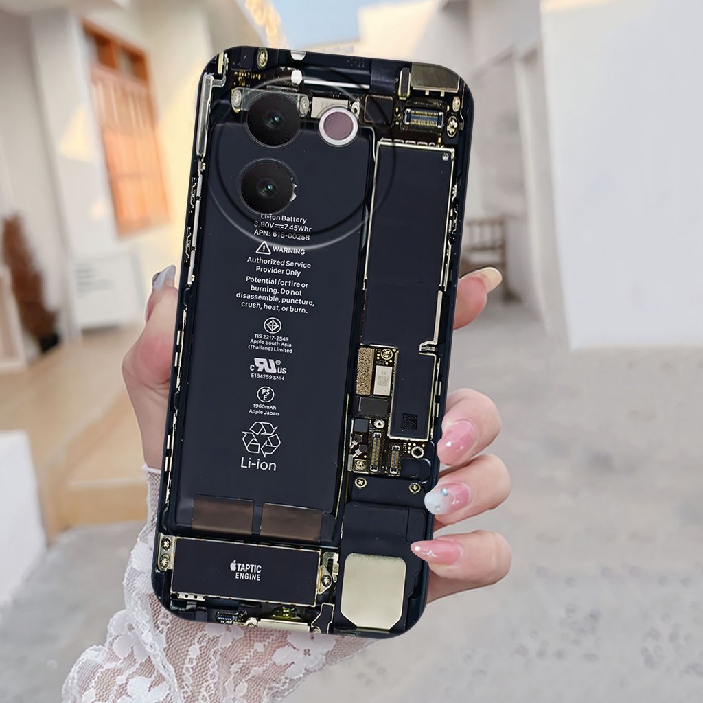 HP เคส Vivo V30E ใหม่ล่าสุด 2024 - เคส Vivo V30E Softcase 2024 - เคส Vivo V30E ล่าสุด 2024 - กันรอยม