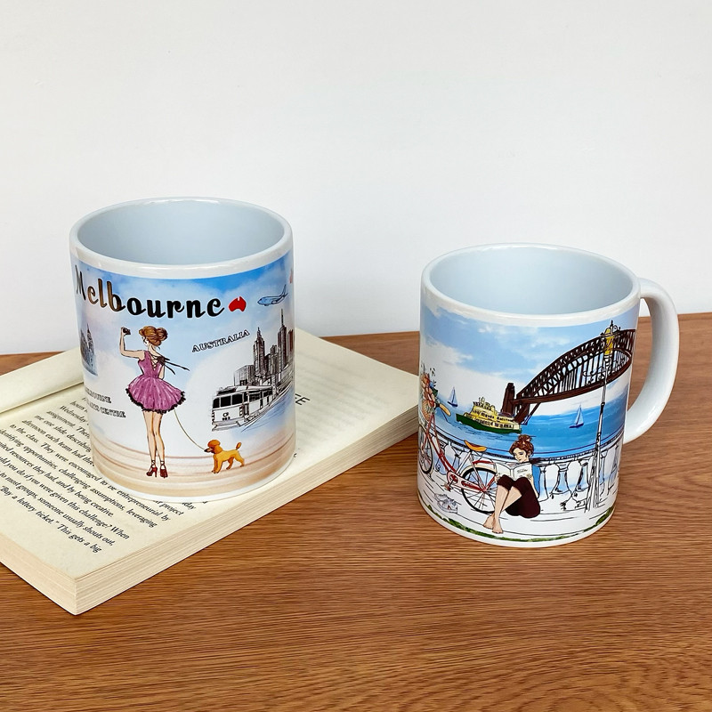 ส่งออกไปยังประเทศออสเตรเลีย City Australia Sydney Opera House Harbour Bridge Flienders Station Cup