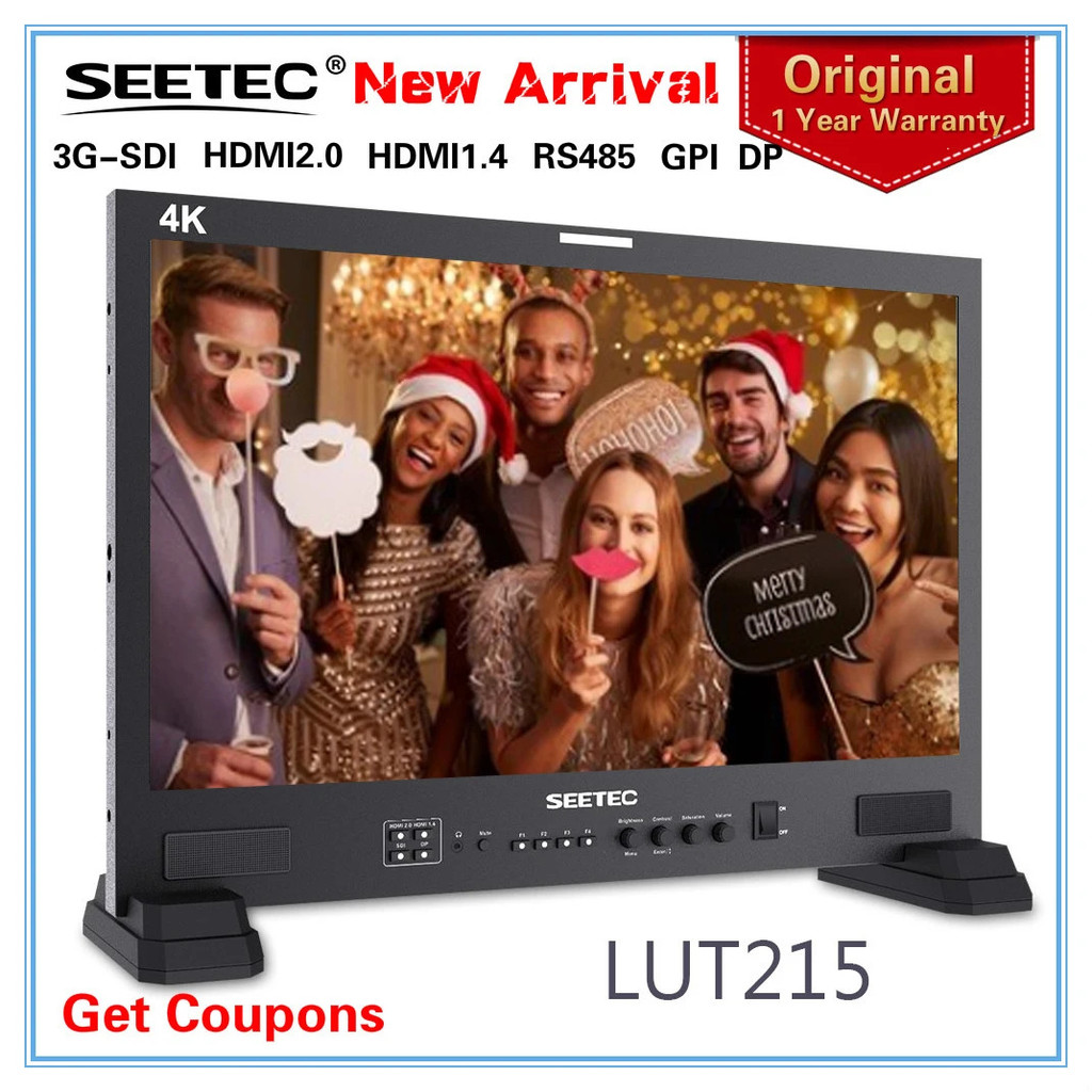 Lut215 21.5 นิ้ว 3d Lut Broadcast Studio Monitor 3g-sdi 4k Hdmi เข้ากันได้กับ Hd 1920 X1080 สําหรับก