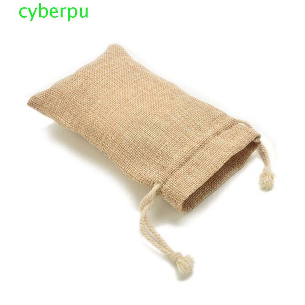 CYBERPULSE Bag Bag Gunny Candy Drawstring Pouch Party Rustic Sack Gift Favor