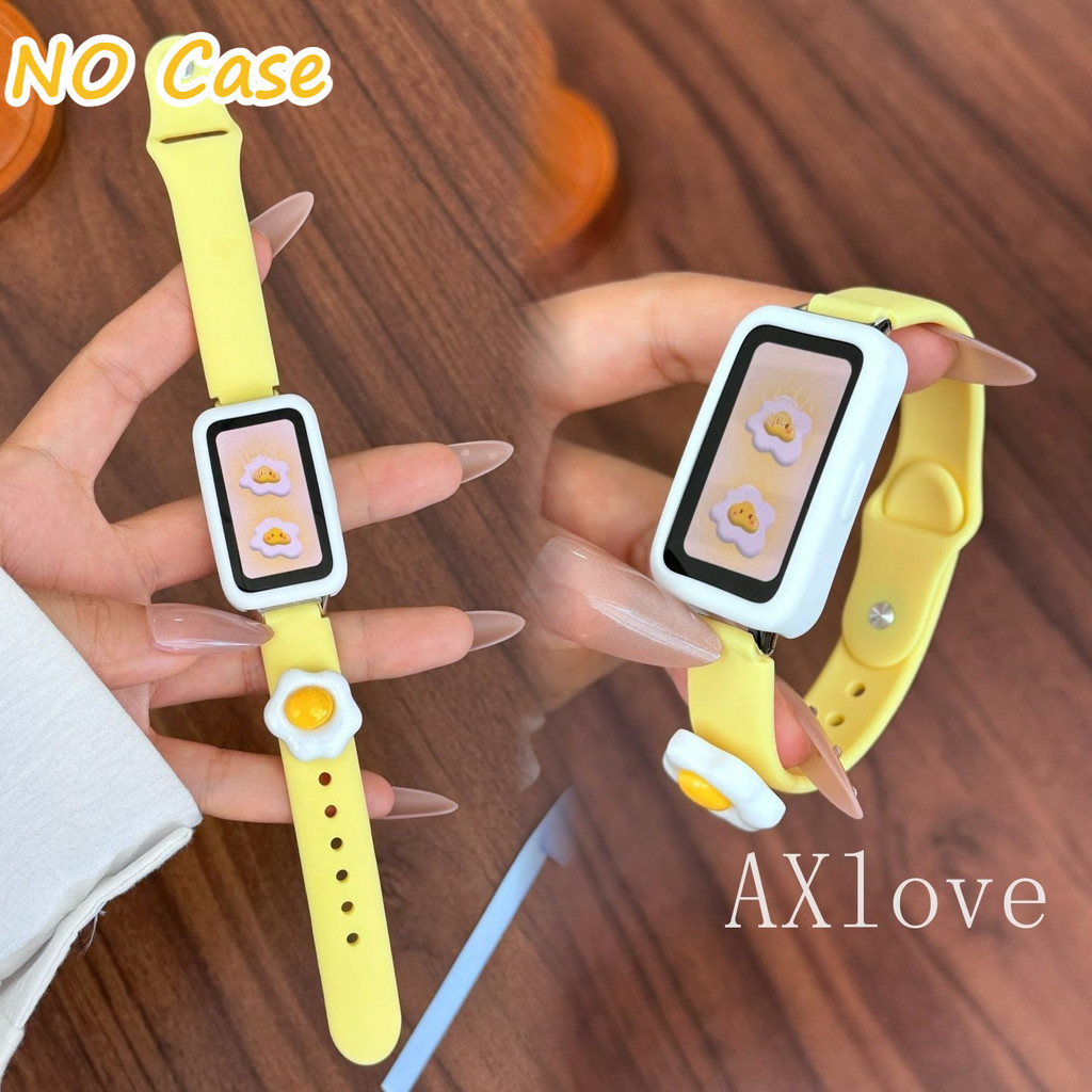 สายรัดซิลิโคนสําหรับ Huawei Band 11pro 10 9 8 6 7 สร้อยข้อมือกีฬา Pulseira Correa สําหรับ Honor Band 10 9 สายรัดข้อมืออุปกรณ์เสริม