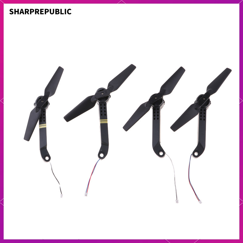 [Sharprepublic] 4 ชิ้น Universal อะไหล่เกียร์ใบพัด E58 ใบพัดใบมีด Landing Gear สําหรับ E58 Quadcopte