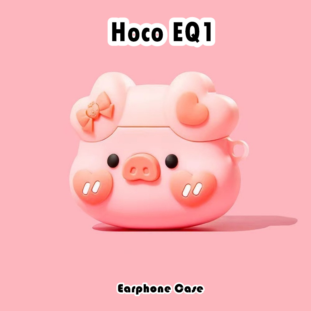 ขายร้อนสําหรับ Hoco EQ1 Case Casing Soft Silicone Creative Cartoon Series Headphone Case Cover NO.1