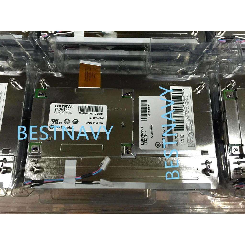 ฟรีโพสต์ยี่ห้อใหม่ LB070WV1-TD04 7 "จอแสดงผล LCD สําหรับ Peugeot 508 2011 RT6 รถนําทางหน้าจอ monitor