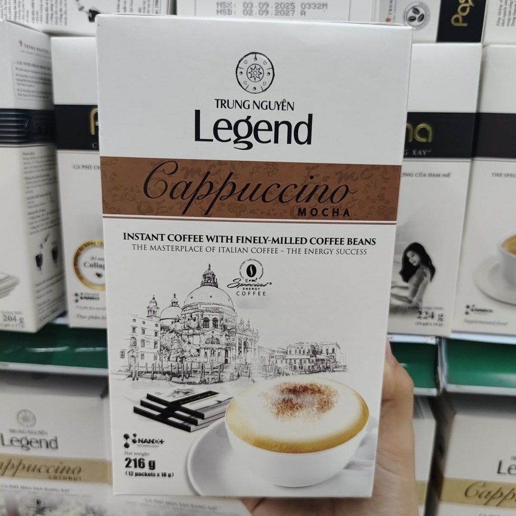 Central Plains G7 Legend Legend Legend Cappuccino Hazelnut Mocha 3 in 1 กาแฟสําเร็จรูปสดชื่น lsh2606