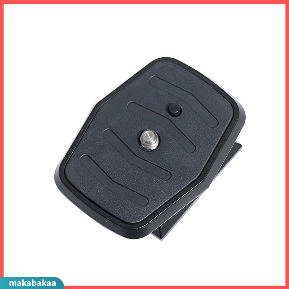 [makabakaa] Universal QR Quick Release Plate หัวขาตั้งกล้องสําหรับ Sony Velbon CX 444 888 460