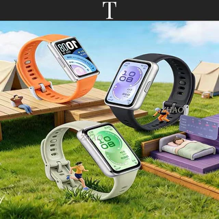 2 สี Huawei Band 11/11pro strap สาย+เคส สายนาฬิกา ซิลิโคนคุณภาพสูง สำหรับ Huawei Band 11 strap Huawei Band 11 pro strap
