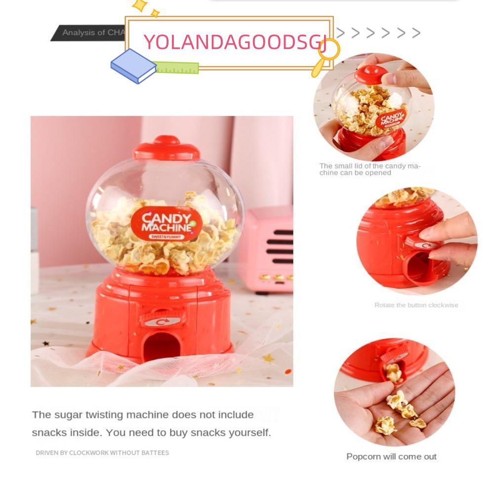 YOLANDAGOODSGJ Candy|8 สีสิ่งที่ขนม, ตู้ประหยัดเงินพลาสติกน่ารักตกแต่งบ้าน