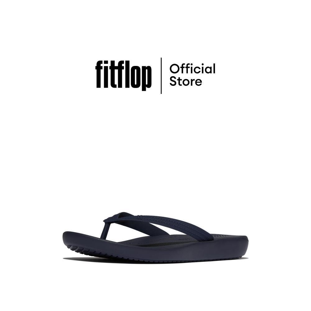 FITFLOP IQUSHION TEXTURED-STRAP FF รองเท้าแตะผู้ชาย รุ่น A6Q-399 สี BLUE