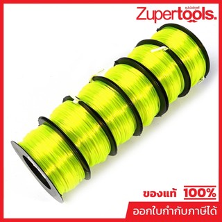 ตรานกนางแอ่น สายเอ็น #60 สีเขียวสะท้อนแสง ยาว 77 ม. เหมาะสำหรับใช้ในงานก่อสร้างเพื่อใช้ในการวัดระดับองศา (6 ม้วน/กล่อง)