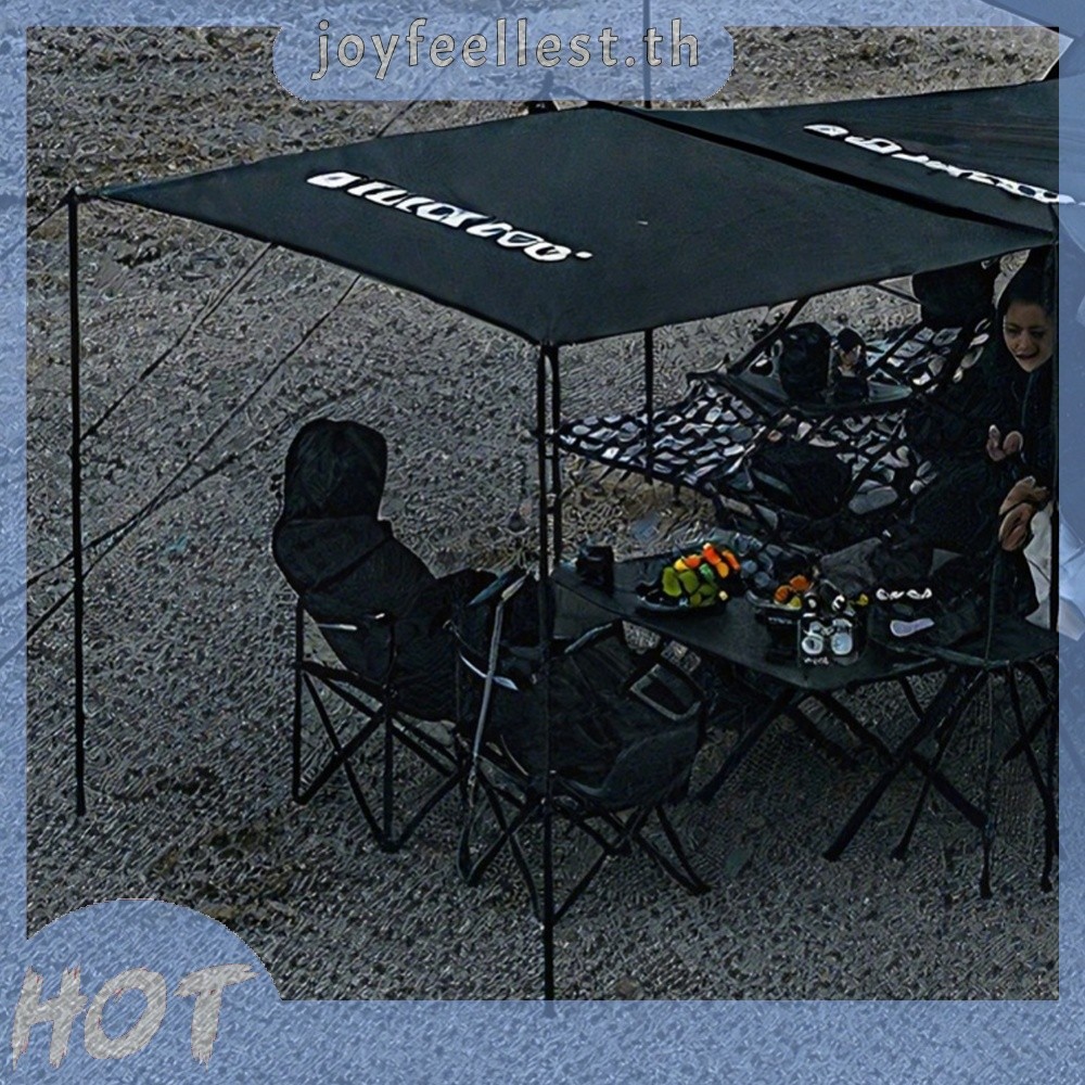 Canopy Sun Shelter Windproof Pop Up Canopy สําหรับตั้งแคมป์เดินป่า (ขยายได้ Canopy) [joyfeellest.th]