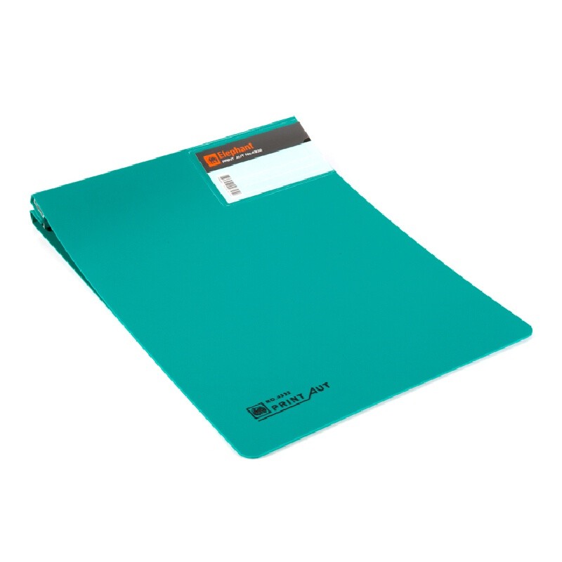ELEPHANT แฟ้มคอมพิวเตอร์ รุ่น 4332 สีเขียว ขนาด 9"x11"