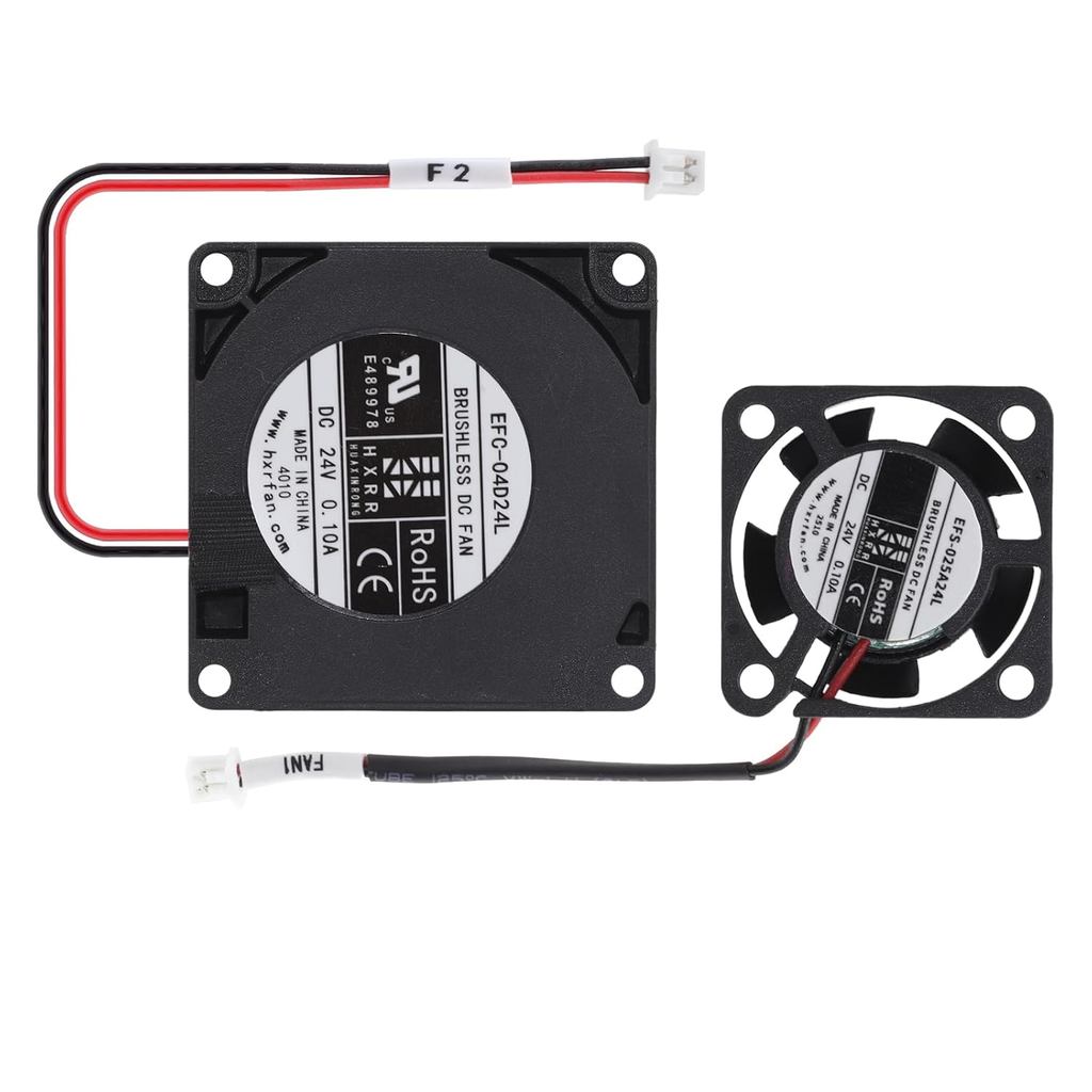 Ender 3 V3 SE แฟนชุด: DC 24V Ender 3 V3 SE 2510 Axial Cooling Fan + DC 24V 4010 Ender 3 V3 SE Hotend