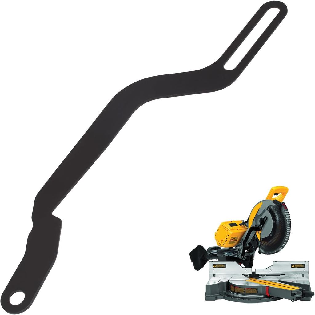Braveboy N142523 Miter Saw Guard Link (สีดํา) เข้ากันได้กับ Dewalt DWS779 DWS780 DHS790AB DHS790AT2 