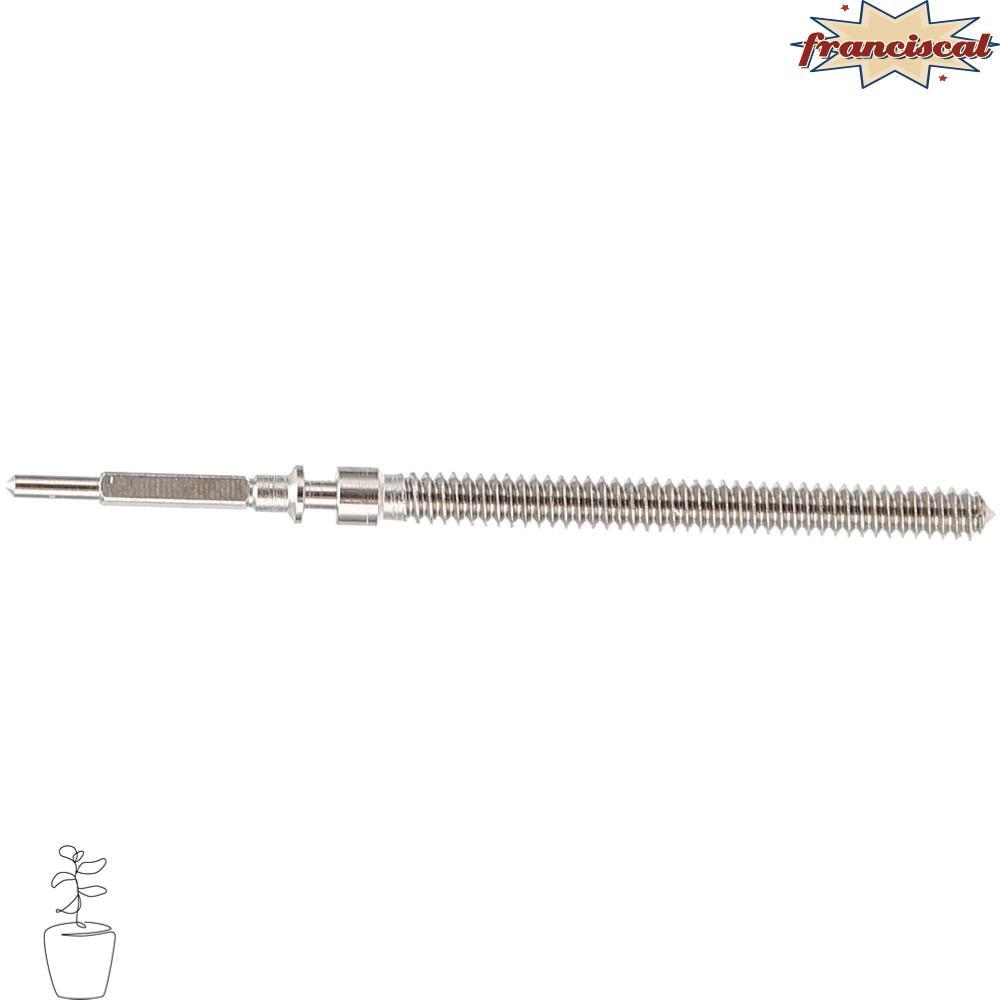 FRANCISCAL นาฬิกา Winding Stem, Silver Alloy 3135 Movement Parts, ทนทานป้องกันบรรจุภัณฑ์ 2135 นาฬิกา