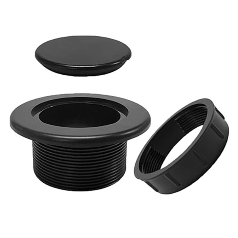 Kiss Black Patio Table Hole Cover Plug ที่ถอดออกได้หมวก 1 63 นิ้วร่มใส่สําหรับโต๊ะรับประทานอาหารกลาง