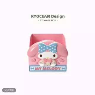 【ลด 50%】กล่องใส่ของอเนกประสงค์ Sanrio คาทูคิตตี้ เมโลดี้ ลายวินเทจ กล่องดินสอ ที่จัดระเบียบเครื่องสำอาง น่ารักๆ มินิมอล