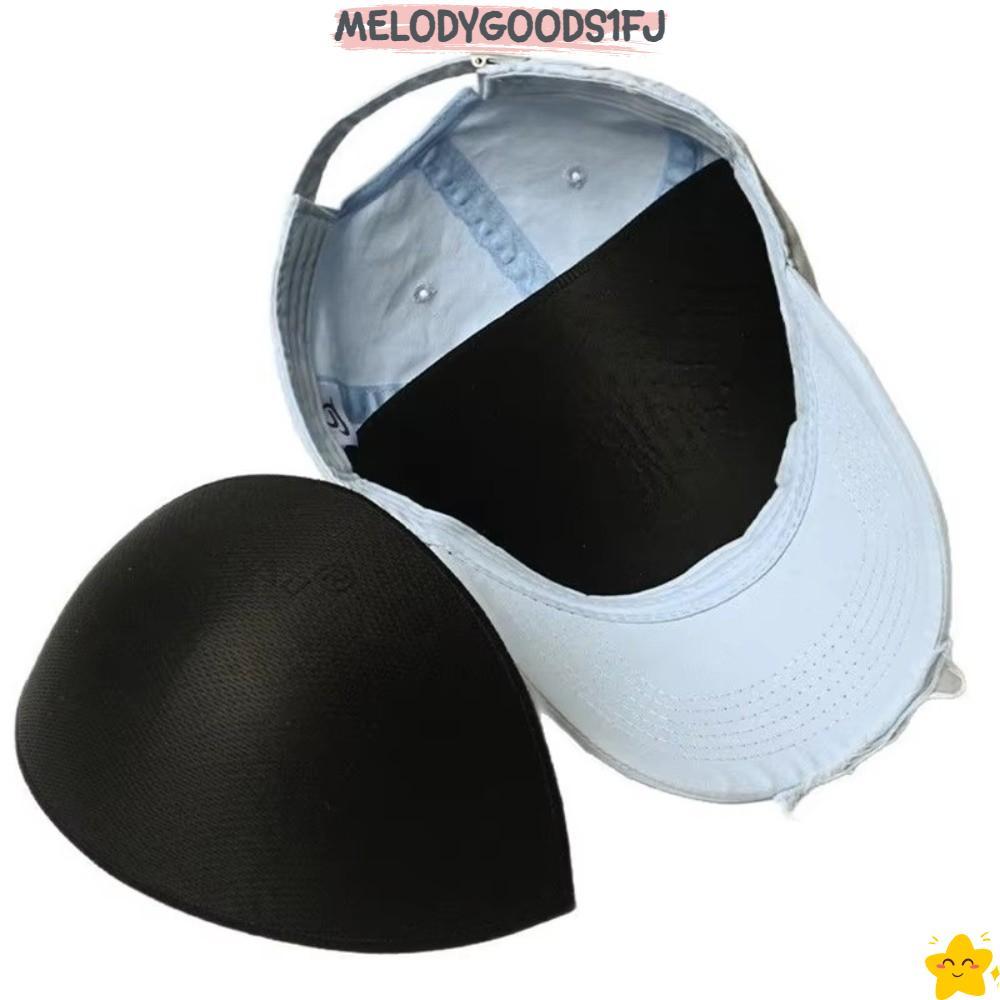 MELODYGOODS1FJหมวกเบสบอลVisorใส่,หมวกป้องกันการเสียรูปอุปกรณ์สร้างหมวกนุ่มสนับสนุน,ปรับเหงื่อดูดซับด้านใน