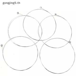 5 ชิ้น สายเหล็กโทน E-1 สําหรับกีตาร์โปร่ง