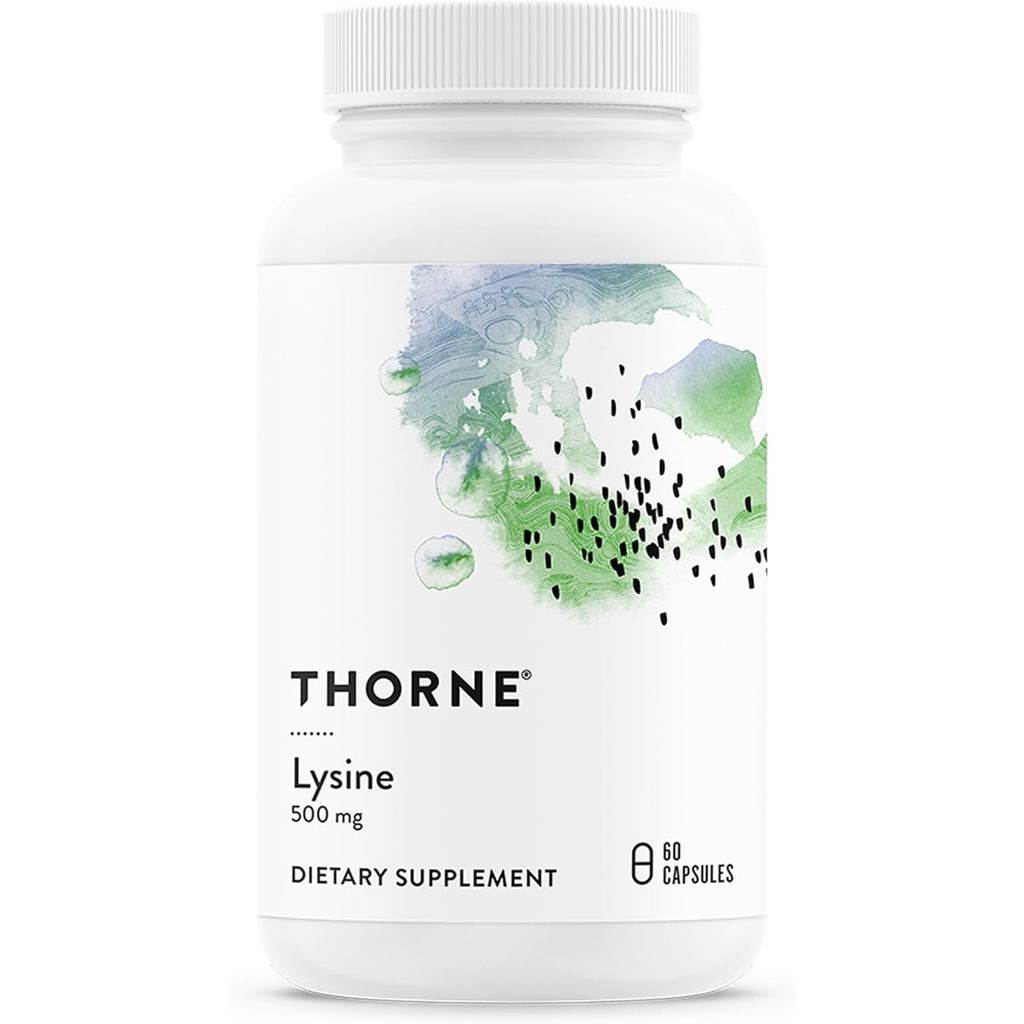 THORNE - Lysine - รองรับภูมิคุ้มกัน ผิวและกระดูก - ส่งเสริมการสร้างคอลลาเจน* - อาหารเสริมกรดอะมิโน L