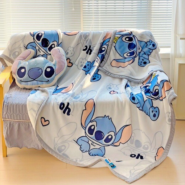 ผ้าห่มนวม ผ้าห่มนาโน ผ้าห่มแปลกๆ Sanrio ผ้าห่ม Nap ผ้าห่มสํานักงานผ้าห่มเครื่องปรับอากาศผ้านวม Stitc