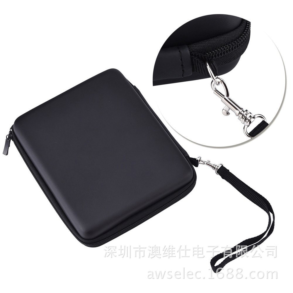 เหมาะสําหรับ Nintendo 2DS EVA Storage Hard Bag 2ds พร้อมตัวแปลงกลางกระเป๋าป้องกัน 2DS เกมคอนโซลอุปกร
