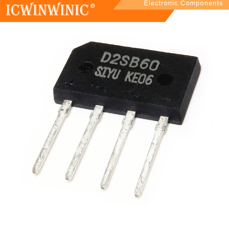 5 ชิ้น D2SB60 D2SBA60 ZIP-4 IC วงจรรวม