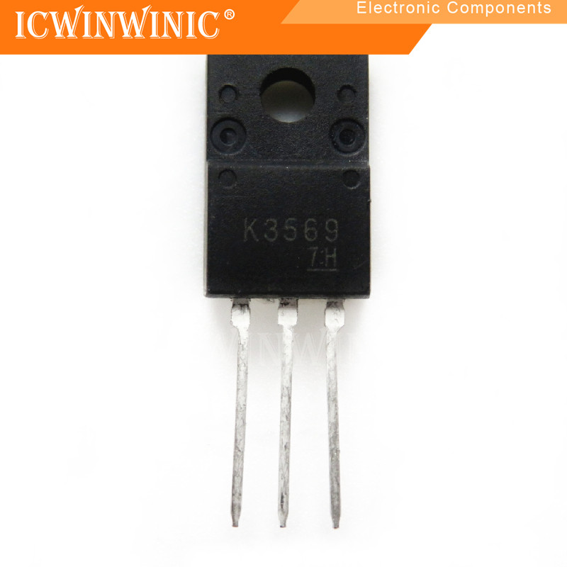 5 ชิ้น 2SK3569 K3569 TO-220F ส่วนประกอบอิเล็กทรอนิกส์