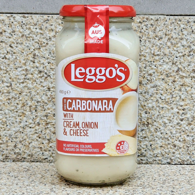 Ligeshi Onion Cream PASTA SAUCE พาสต้านึ่ง LEGGO CARBONAR PASTA SAUCE